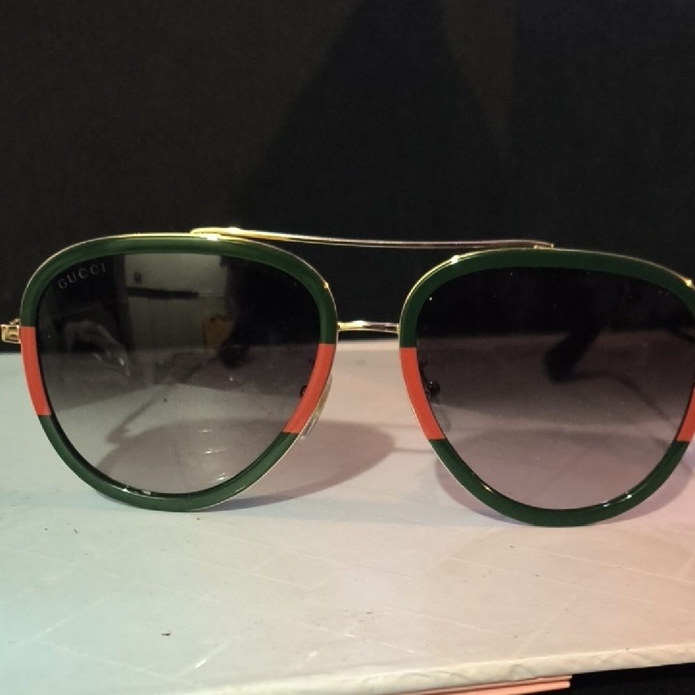 Gucci Green Sunglasses